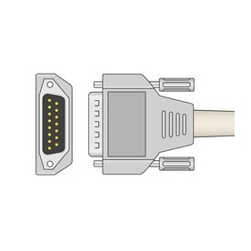 Embase ECG 10V EDAN MONOBLOC PINCE *