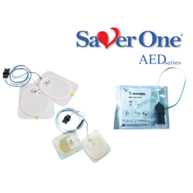 Electrode defibrillation SAVER ONE D